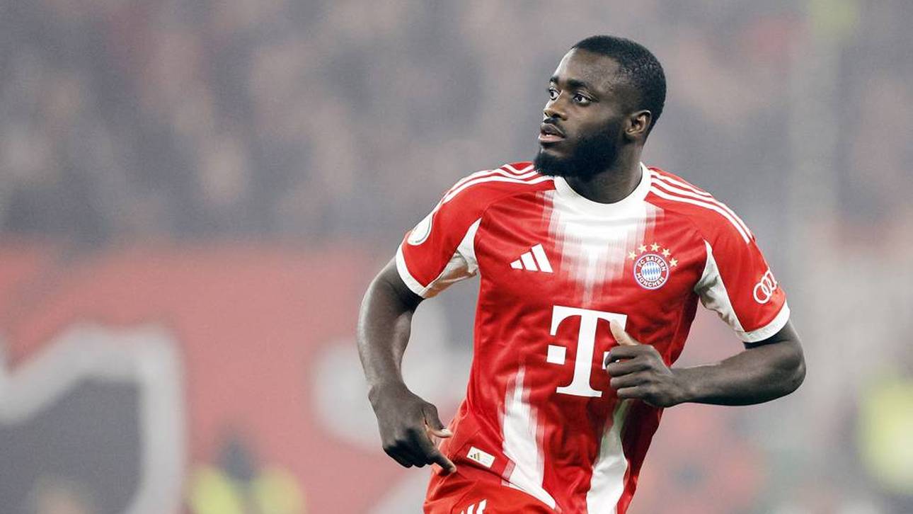 Dayot Upamecano zeigt im DFB-Pokal-Halbfinale gegen Bayer Leverkusen eine starke Leistung