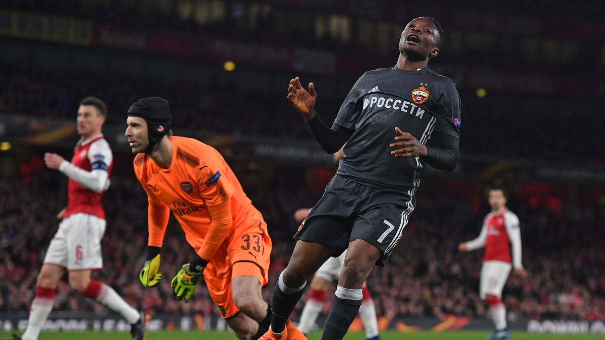 PLATZ 8: ZSKA MOSKAU - Die Russen müssen nach dem 1:4 im Hinspiel beim FC Arsenal die Segel streichen, das lässt sich das Team von Arsene Wenger wenn auch auswärts nicht mehr nehmen