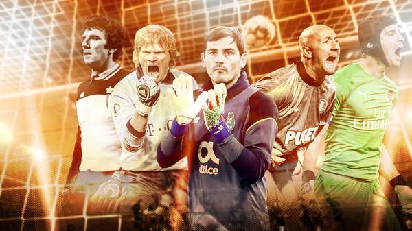 Die legendärsten Torhüter mit Casillas, Kahn, Barthez und Co.