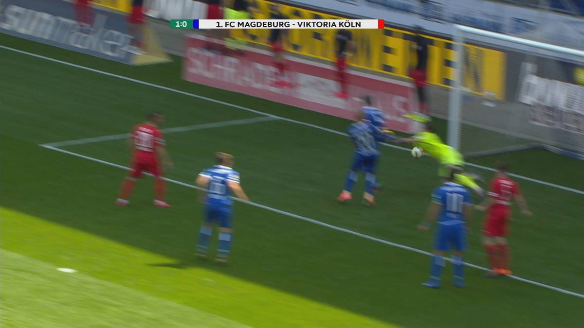 3. Liga: 1. FC Magdeburg - Viktoria Köln (2:0) - Tore und Highlights