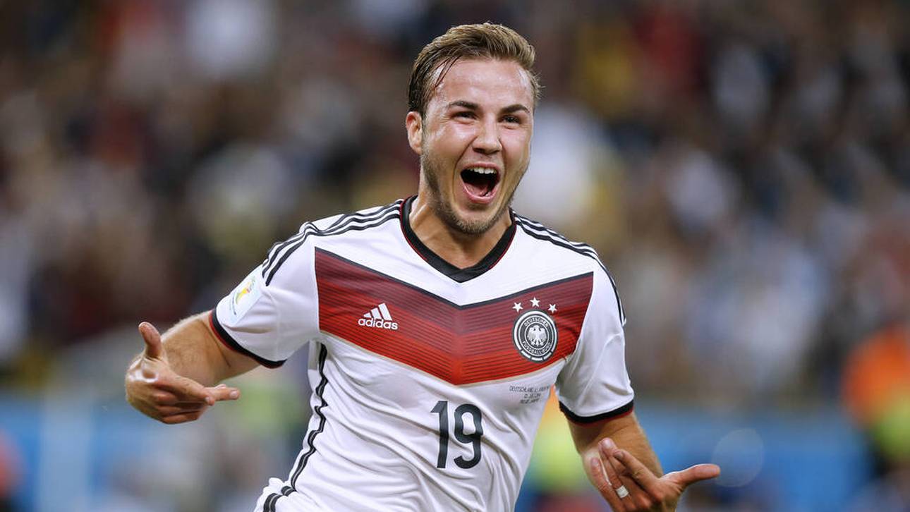 Mario Götze bejubelt sein Tor