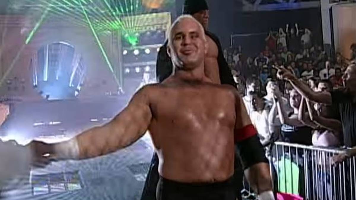 Chris Candido in seinem letzten Wrestling-Match bei TNA Lockdown 2005