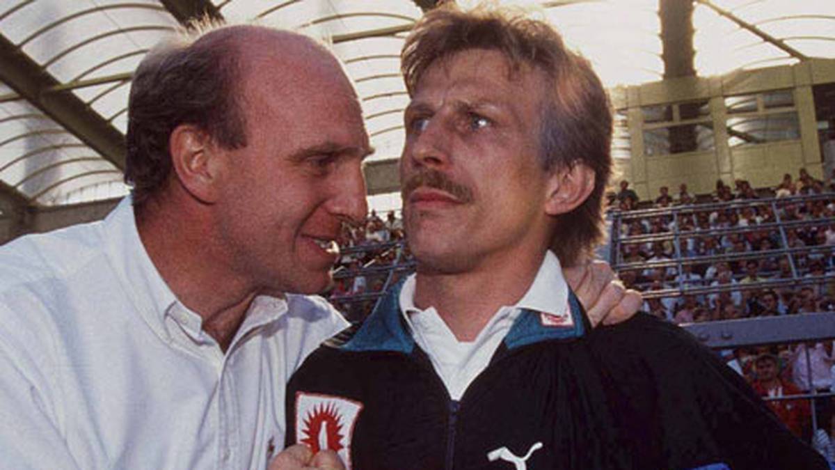 Ein Teil des Stuttgarter Erfolgsteams ist Manager Dieter Hoeneß