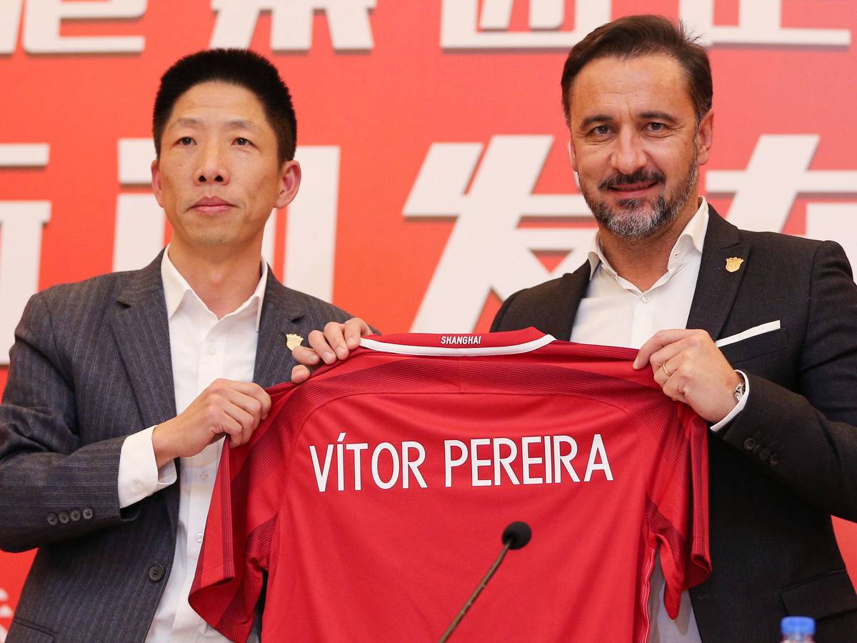 Ehemaliger 1860 Munchen Trainer Vitor Pereira Coacht Shanghai Sipg