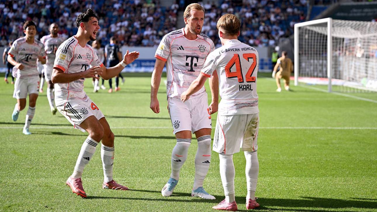 Lennart Karl jubelte mit Harry Kane nach dem 1:0