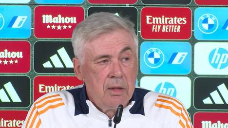 Der Abschied zum Saisonende von Carlo Ancelotti bei Real Madrid gilt eigentlich als offenes Geheimnis. Der Trainer vermeidet ein klares Statement und stellt sogar ein Engagement bis 2030 in Aussicht.
