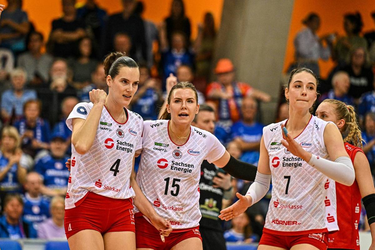 Volleyball: Dresden und Schwerin wollen zurück auf den Thron