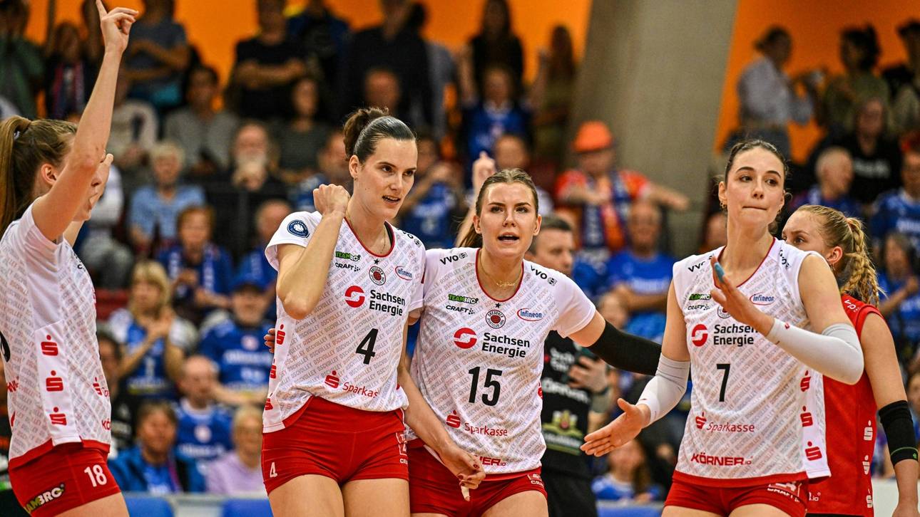 Volleyball: Dresden und Schwerin wollen zurück auf den Thron