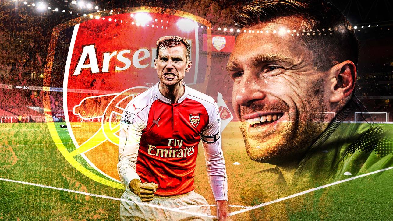 Mertesacker fordert Podolski heraus