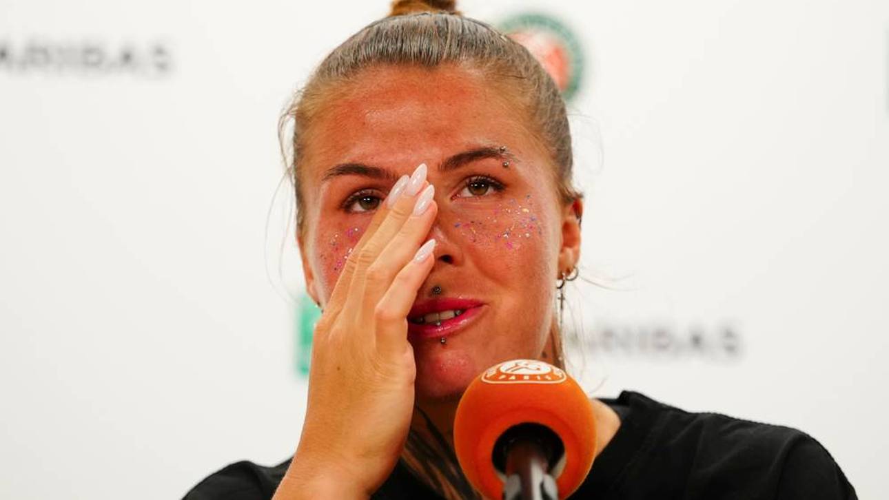 Emotionale Rede bei den French Open