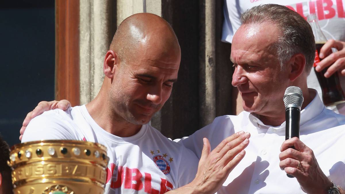 Fraglich ist allerdings, ob Guardiola seinem Ex-Klub den treffsichersten Spieler abluchsen würde. Dem Vernehmen nach besteht ein "Gentlemen's Agreement" zwischen Guardiola und Rummenigge, wonach sich beide Vereine nicht gegenseitig Spieler wegnehmen