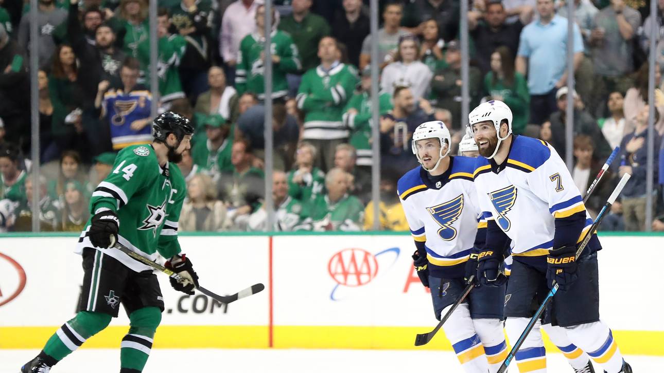 Blues legen gegen Dallas erneut vor