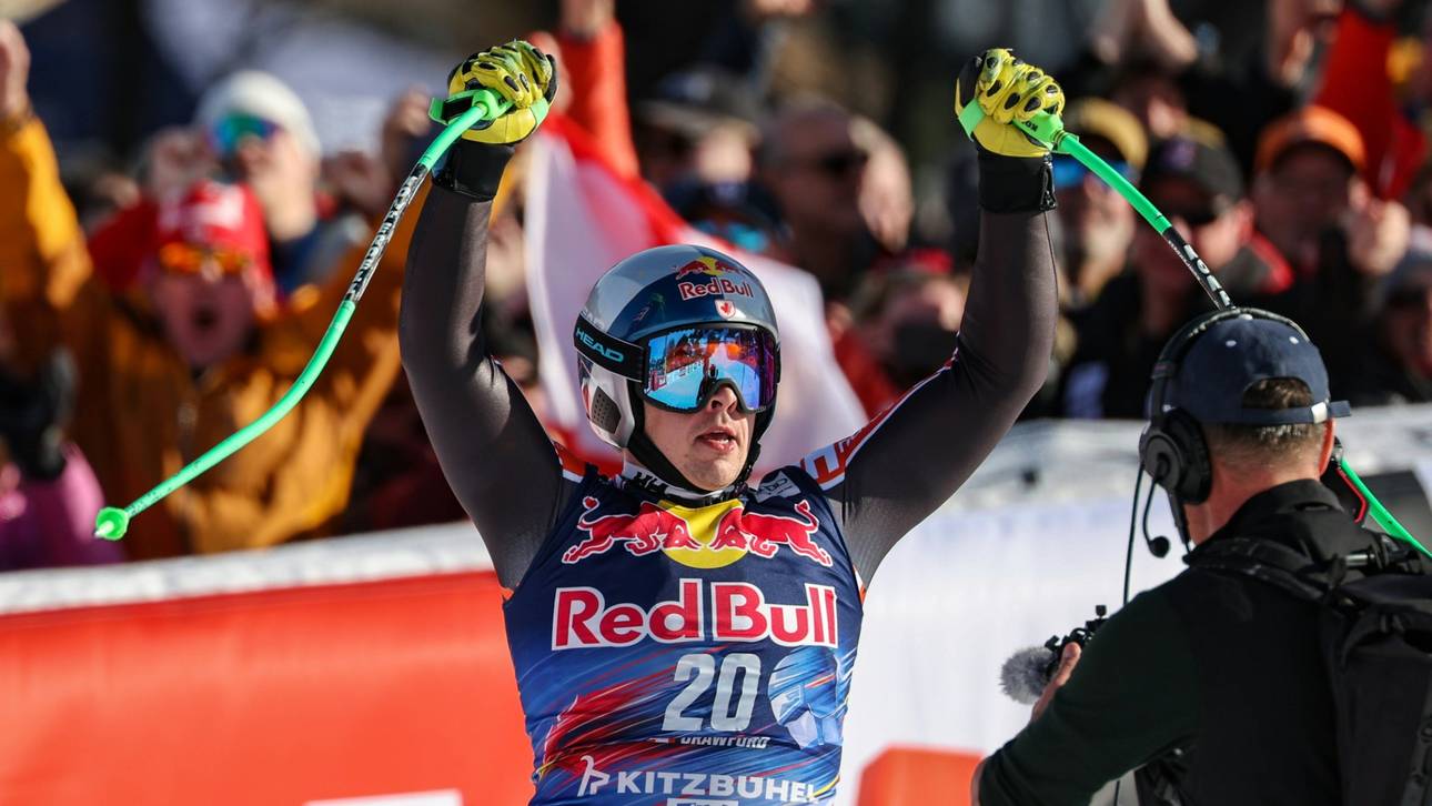 Kanadier Crawford triumphiert auf der Streif