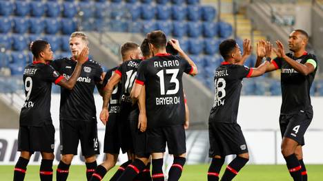Bayer 04 Leverkusen gewinnt in der Europa League gegen Hapoel Be'er Scheva 