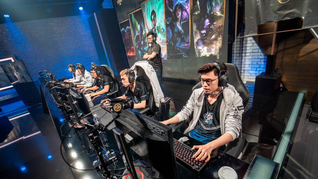 Evos Esports in Berlin während des Mid-Season Invitational