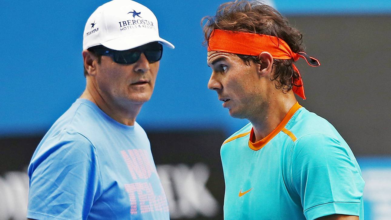 Früher auch ohne maximale Leistung siegreich: Toni Nadal über seinen Schützling Rafael