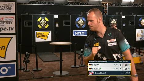 Enorm wichtiger Sieg für Maxi Hopp! Gegen Michael Hurtz gelingt dem 26-jährigen ein 6:4 Erfolg. Somit meldet er sich beim Rennen um das WM-Ticket zurück.