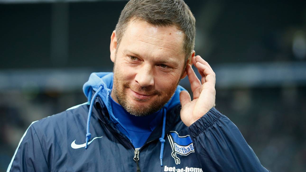 Bei Sieg sind Dardais Haare blau