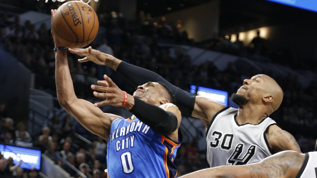 Spurs gegen OKC LIVE auf SPORT1 US