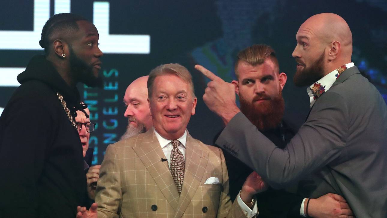 Fury tönt gegen Wilder auf PK