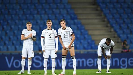 In dieser Form kein EM-Favorit: Die deutsche Nationalmannschaft