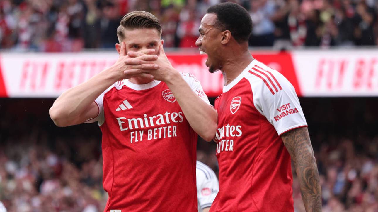 Arsenal punktet im Titel-Thriller