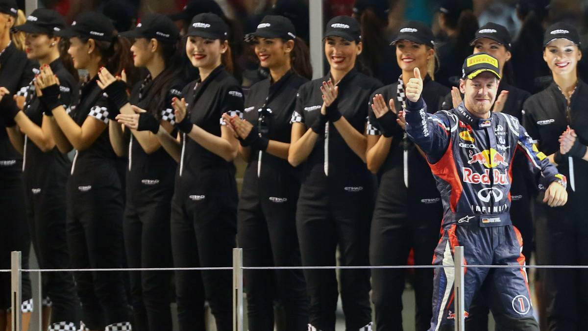 Auch SEBASTIAN VETTEL selbst hat bereits einen Husarenritt in seiner Vita stehen: Beim GP von Abu Dhabi 2012 verbessert sich der Red-Bull-Pilot vom 23. auf den dritten Platz und liefert den Grundstein für seinen dritten WM-Titel in Serie, den er wenige Wochen später einfährt