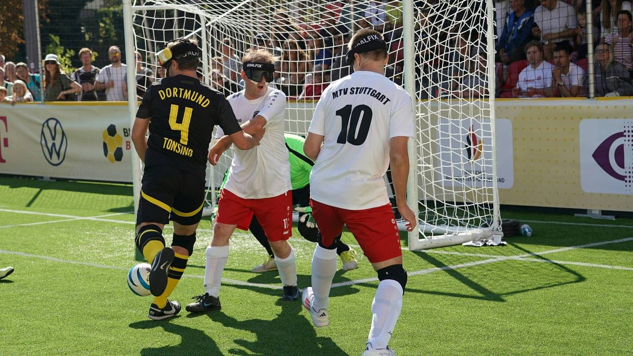 Blindenfußball: Kracher zum Auftakt