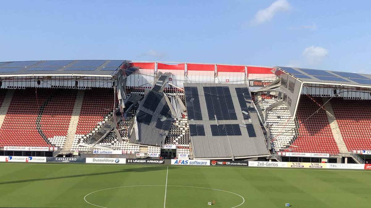 Nach Einsturz in Alkmaar. Prüfungen in Niederlanden