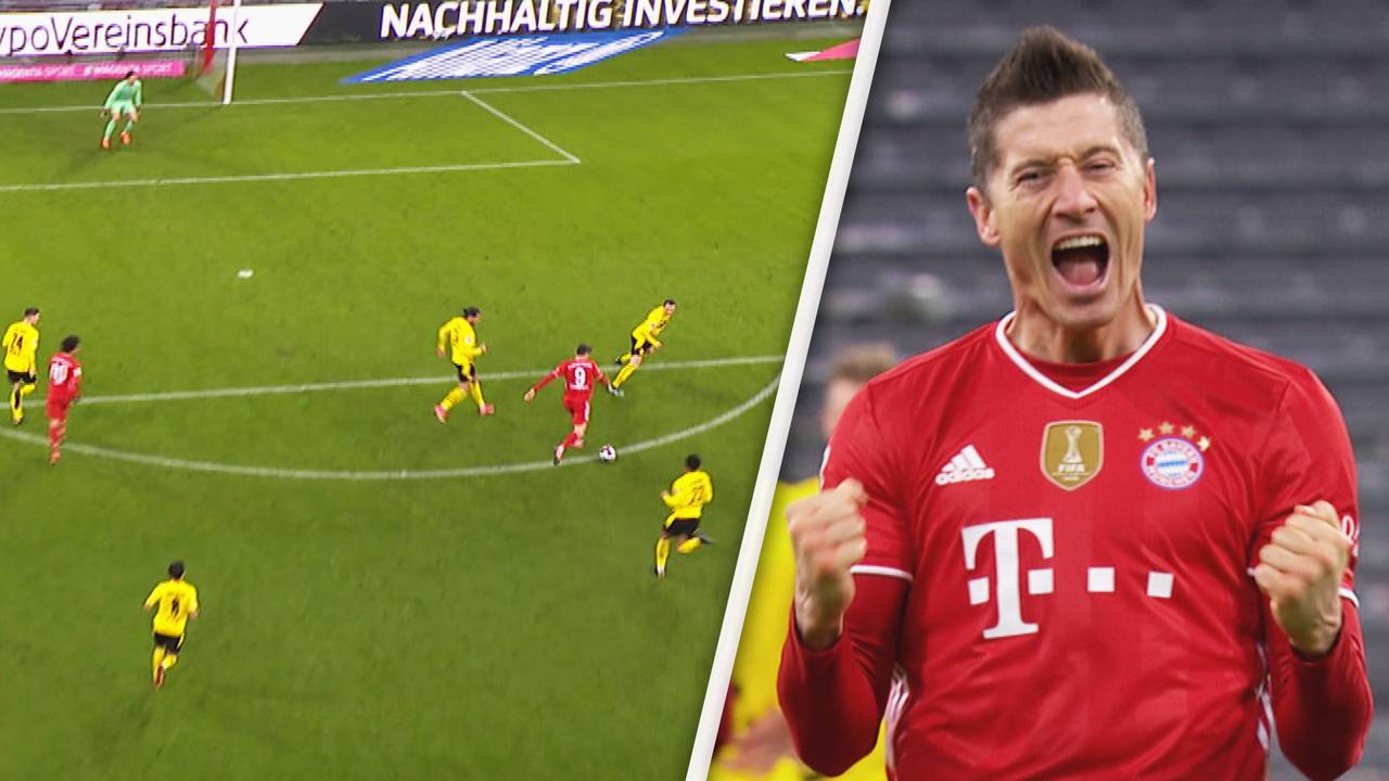 Lewandowski holt Klaus Fischer ein