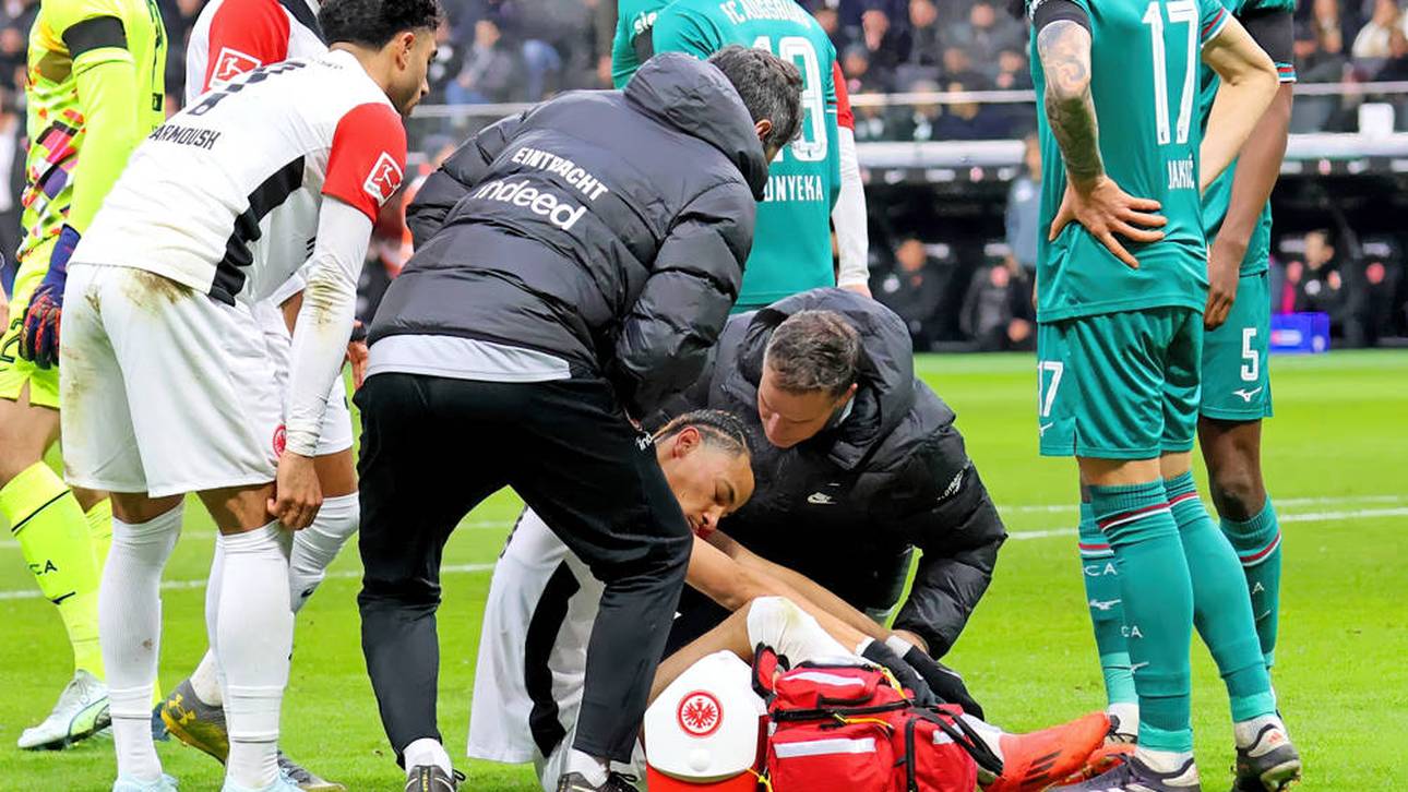 Schreckmoment und Blut! SGE leidet