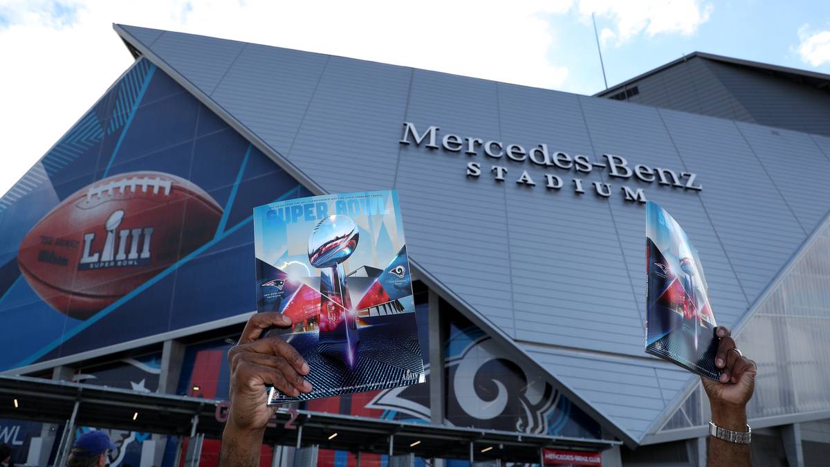 Vor einigen Monaten stand dieses ungewöhnliche Konstrukt im Mittelpunkt der Sportwelt: Das Mercedes-Benz Stadium in Atlanta war Schauplatz des Super Bowl LIII zwischen den New England Patriots und den Los Angeles Rams