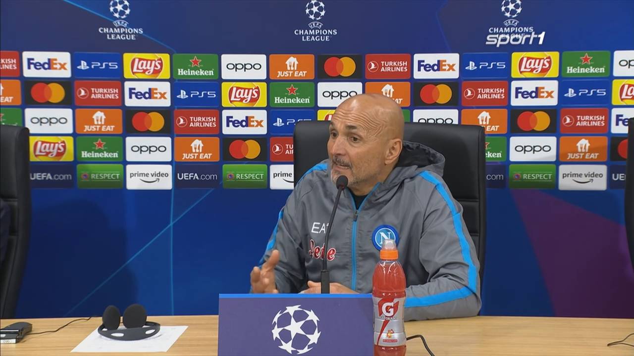 Champions League: Luciano Spalletti spricht über die Ausschreitungen in Neapel