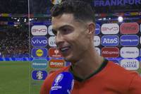 Zuerst verschießt Cristiano Ronaldo in der Verlängerung einen Elfmeter, später trägt er im Elfmeterschießen seinen Teil zum Weiterkommen für Portugal bei. Im Interview nach dem Spiel erklärt CR7 weshalb er nach seinem Fehlschuss weinen musste. 