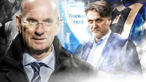 Bochums Aufsichtsratschef Hans-Peter Villis (l.) kontert die Kritik von HSV-Boss Dietmar Beiersdorfer