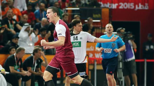 Zarko Markovic bei der Handball-WM in Katar