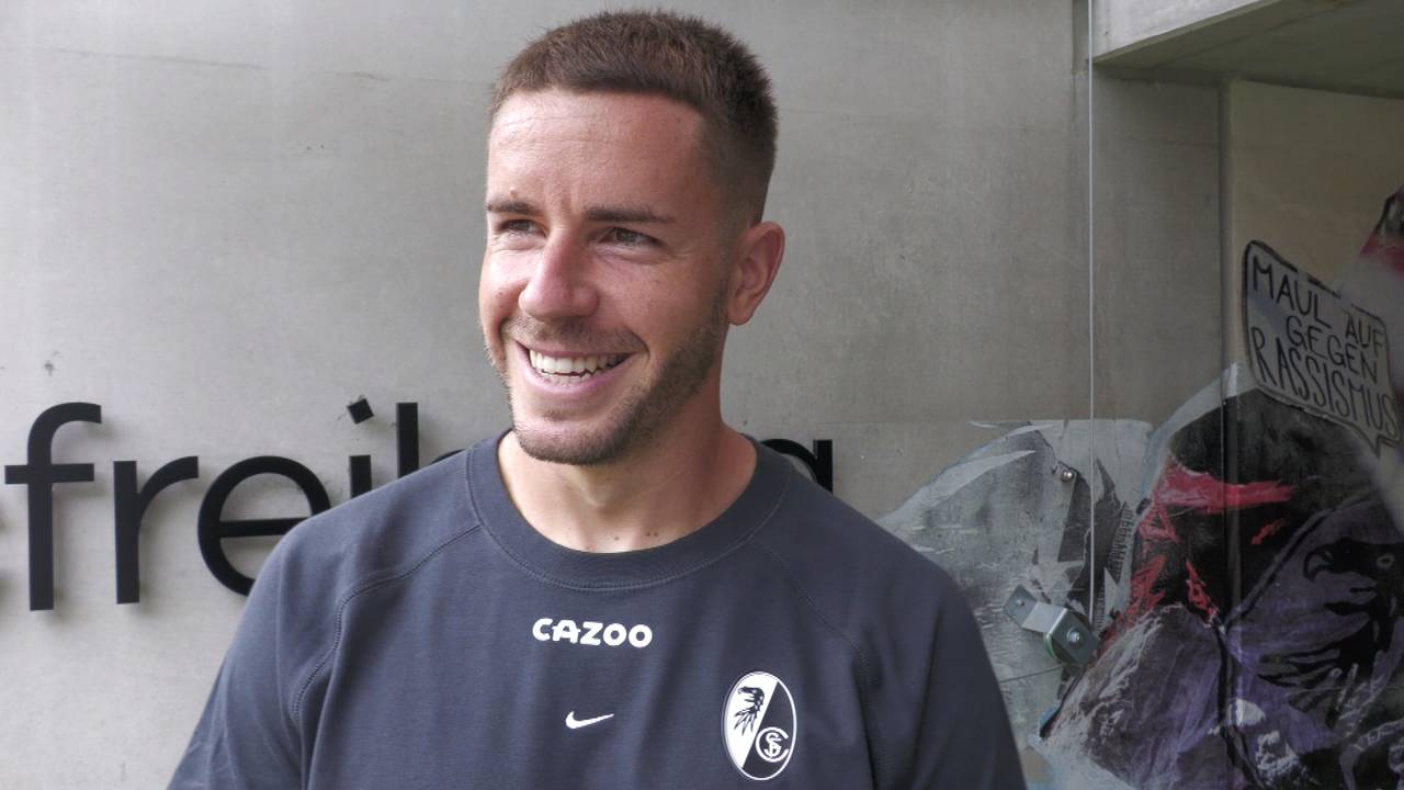 SC Freiburg: Christian Günters Reaktion auf die Auslosung der Europa League