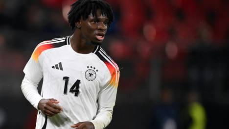 Hendry Blank im Trikot des deutschen U21-Teams