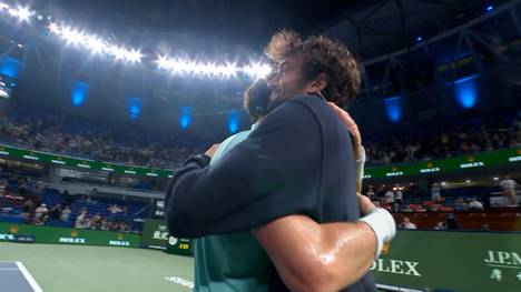 Im Halbfinale des ATP Masters Turniers in Shanghai trifft Medvedev auf den Franzosen Arthur Rinderknech.