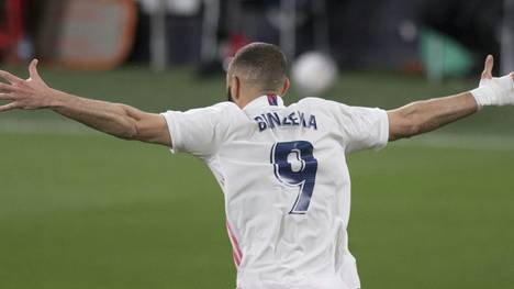 Karim Benzema traf gegen Cadiz doppelt