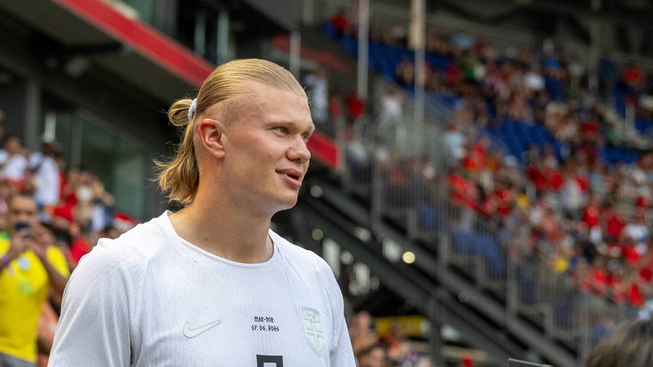 Anderer Name auf Haalands Trikot