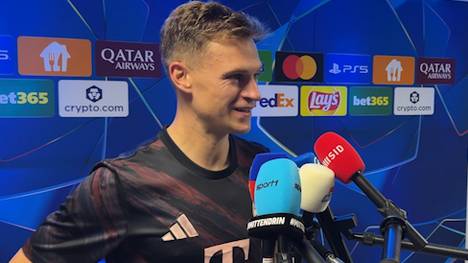 Unterschiedlicher könnten die Vorzeichen beim FC Bayern und Eintracht Frankfurt vor dem Duell in der Bundesliga kaum sein. Joshua Kimmich blickt mit Verwunderung auf die Eintracht, weiß aber um ihre Stärken.