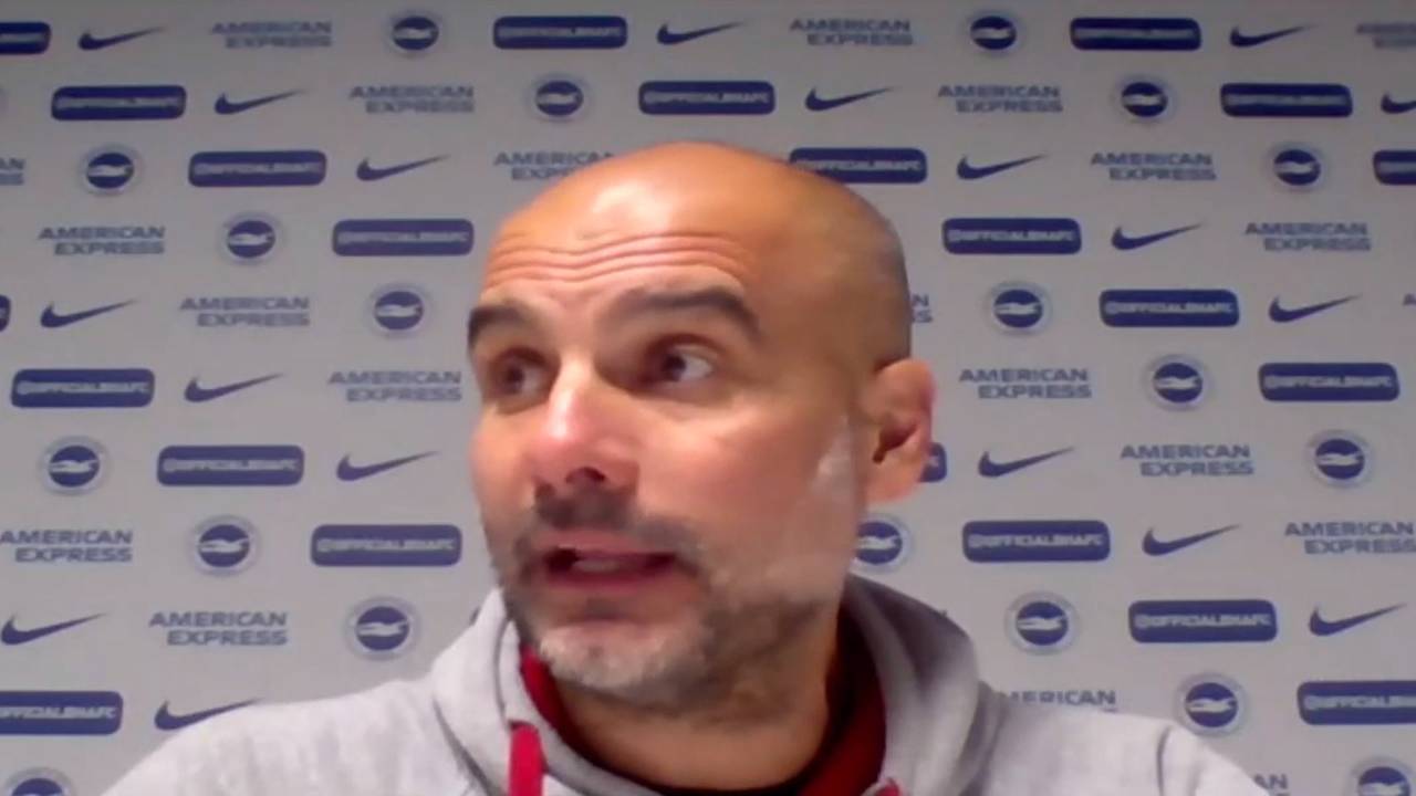 Trainer Pep Guardiola von Manchester City über die Verletzung von Ilkay Gündogan