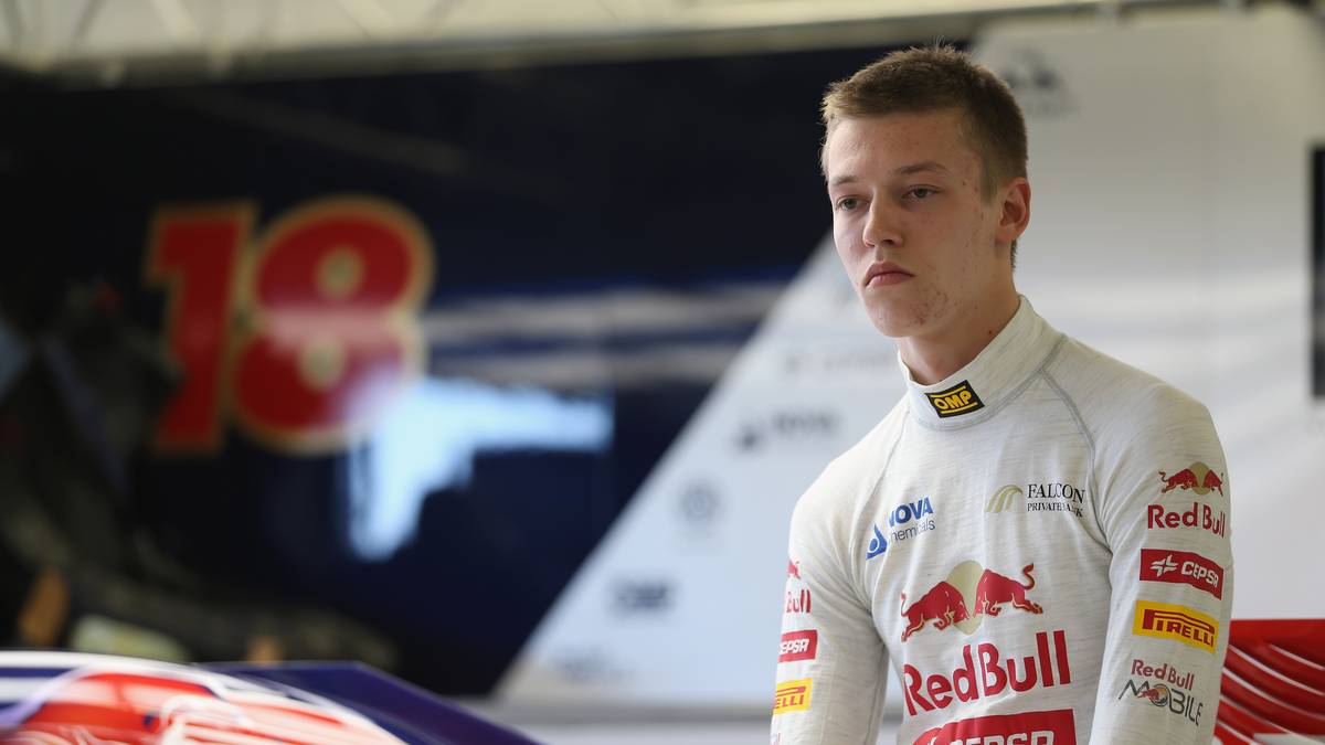 Daniil Kwjat war bereits ab 2010 im Nachwuchsprogramm von Red Bull Racing