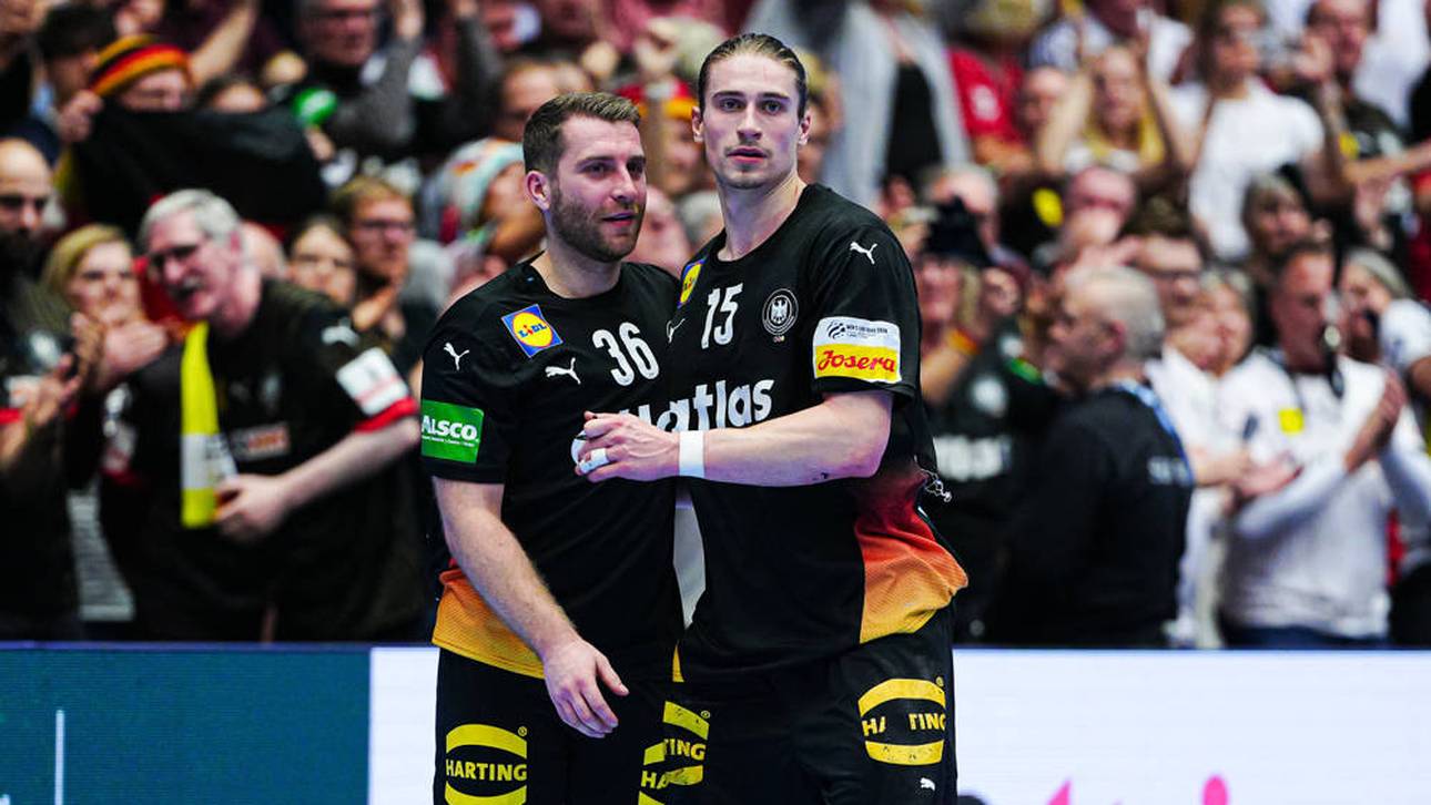 Lukas Mertens (l.), Juri Knorr und Co. erwarten in der Hauptrunde heftige Gegner