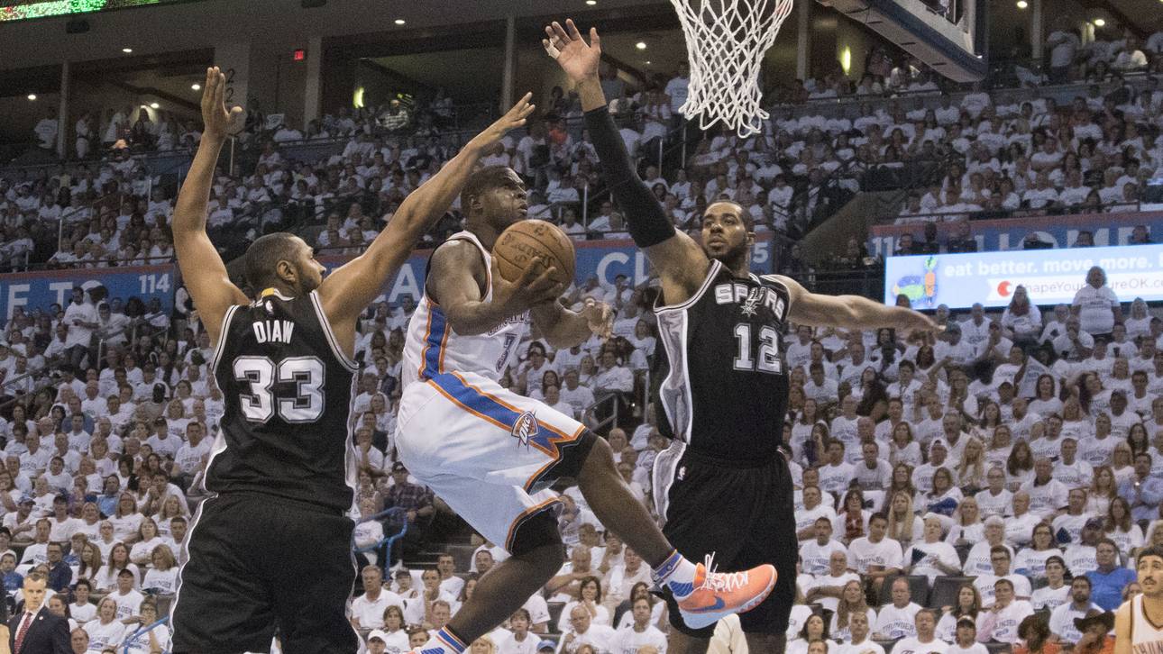 Spurs gegen OKC LIVE auf SPORT1 US