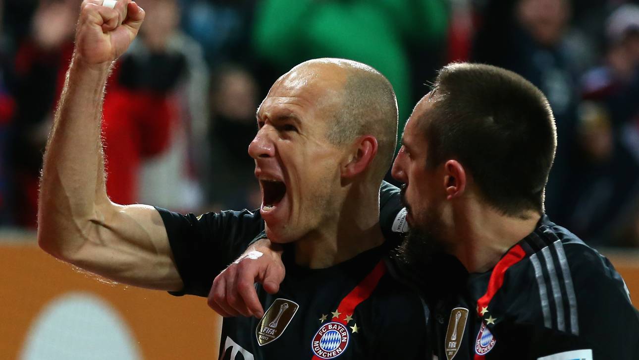 Robben steht vor dem Comeback