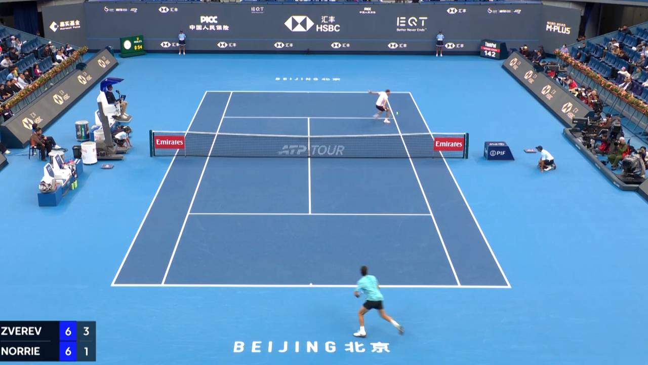 Zverev meistert Auftakthürde - und macht Boden auf Sinner gut | China Open