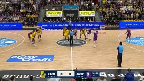 Spiel Highlights zu MHP RIESEN Ludwigsburg - BG Göttingen 