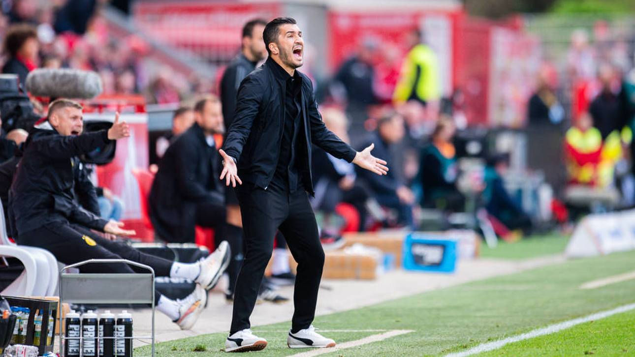 Nuri Sahin zeigt sich im Spiel gegen Union Berlin ratlos und aufgebracht über die Leistung seiner Mannschaft
